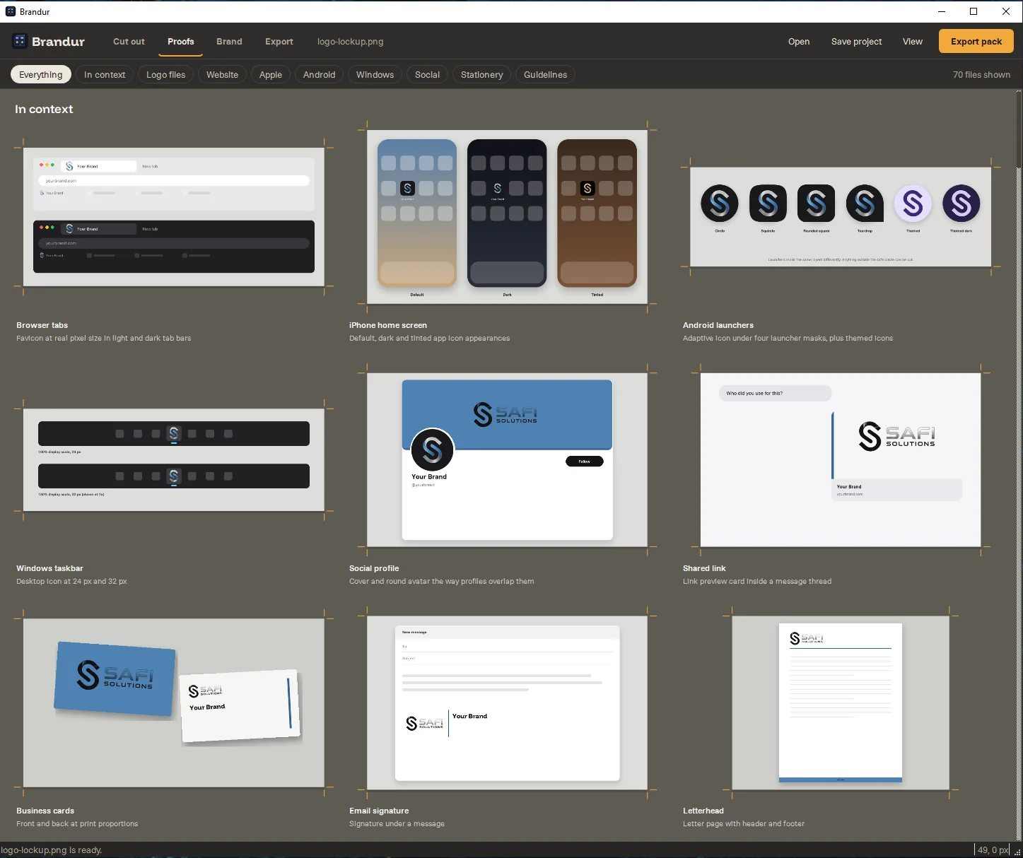 Brandur: See the brand in real-world contexts